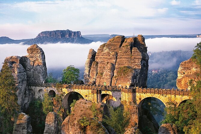 Scenic Bastei Bridge With Boat Trip & Lunch: Daytour From Dresden Details Of The Hiking Trail