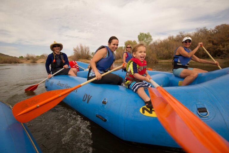 Scottsdale: Half Day Lower Salt River Rafting Tour Tour Overview