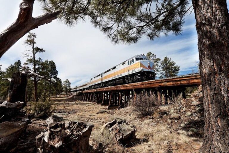 Sedona, Az: Grand Canyon Guided Tour And Historic Railway Tour Details