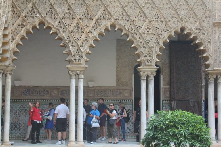 Seville: Major Landmarks Private Tour Alcázar Royal Palace Exploration