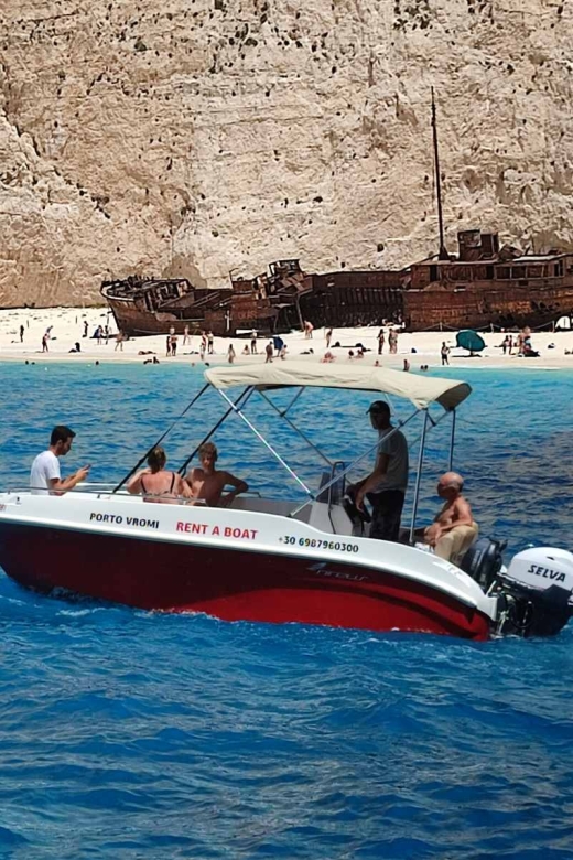 Shipwreck And Caves Private Boat With Skipper Activity Overview