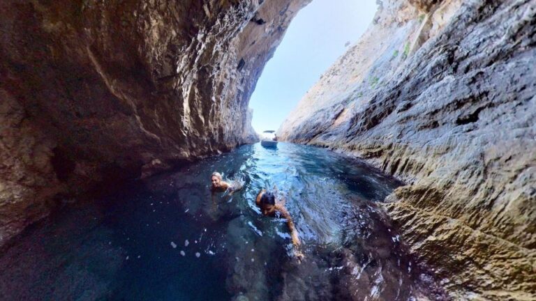 Skiathos: Private Lalaria Beach And Caves Speedboat Tour Tour Overview