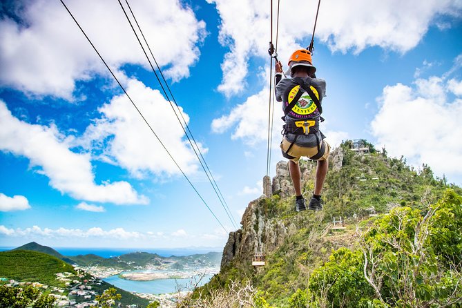 Sky Explorer and Sentry Hill Zip Line Adventure St Maartin - Package Inclusions