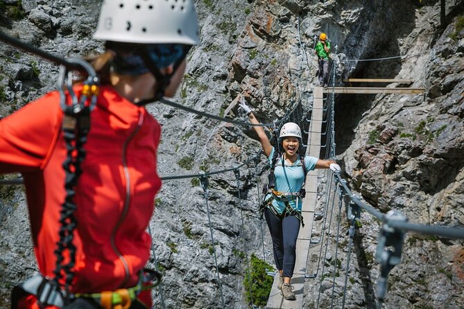 Small Group Guided Via Ferrata Climbing With Banffs Best Views Tour Overview