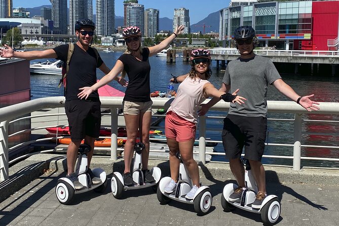 Small Group Segway Tour To False Creek/english Bay Tour Overview