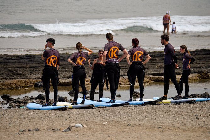 Small Group Surf Lesson In Playa De Las Américas,tenerife Overview