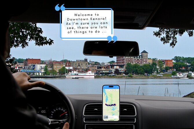 Smartphone Driving Tour Between Kenora And Winnipeg Whats Included In The Tour