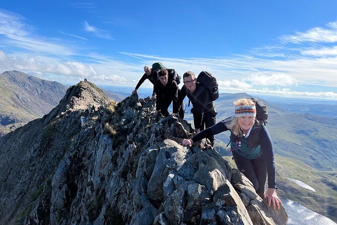 Snowdon Via Crib Goch Meeting And Pickup