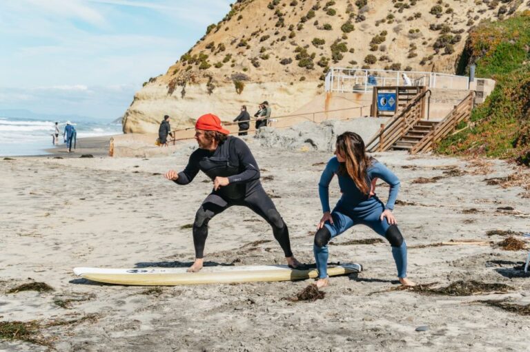 Solana Beach: Private Surf Lesson With Board And Wetsuit Overview Of The Experience