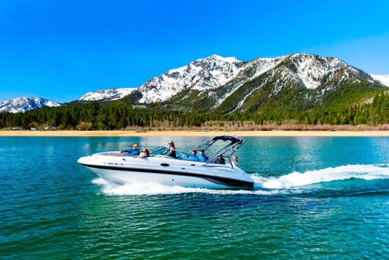 South Lake Tahoe: 2 Hour Emerald Bay Boat Tour With Captain Overview Of The Emerald Bay Boat Tour