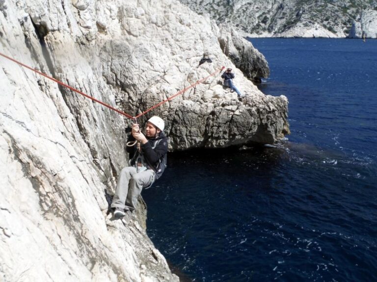 South Of France: 4 Hour Philemon Crossing Adventure Course Rugged Landscapes Of Calanques National Park