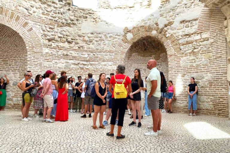 Split: Diocletians Palace & Old Town Guided Walking Tour Tour Overview