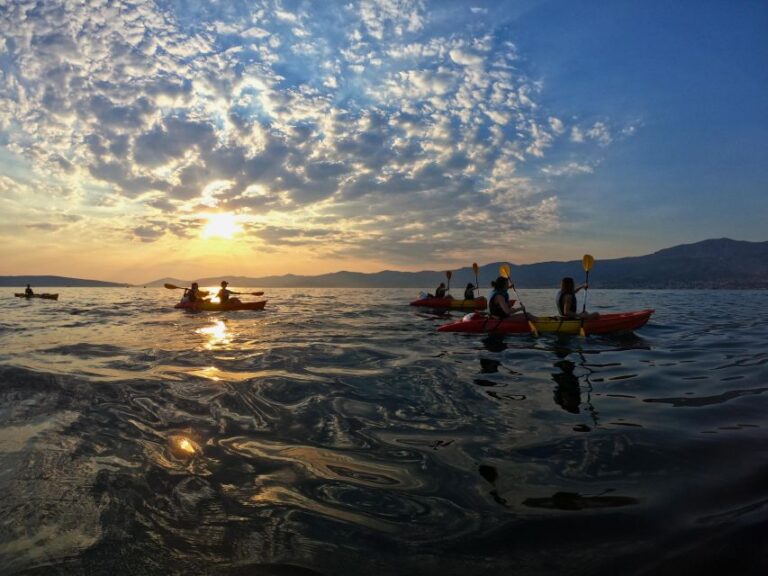 Split: Guided Sunset Sea Kayaking & Snorkeling Tour W/ Wine Tour Overview