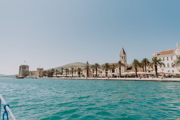 Split & Trogir: Private Blue Lagoon & Wine Tasting Boat Tour Tour Overview