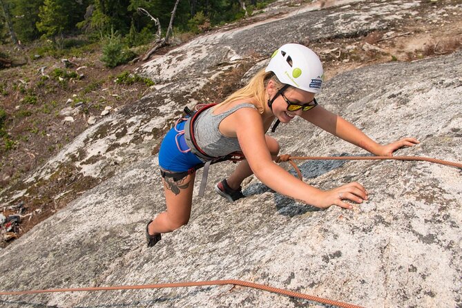 Squamish Rock Climbing Taster Rock Climbing Equipment Provided