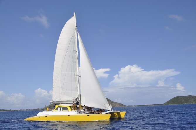 St Kitts Deluxe Catamaran Snorkeling Tour With Lunch Tour Overview