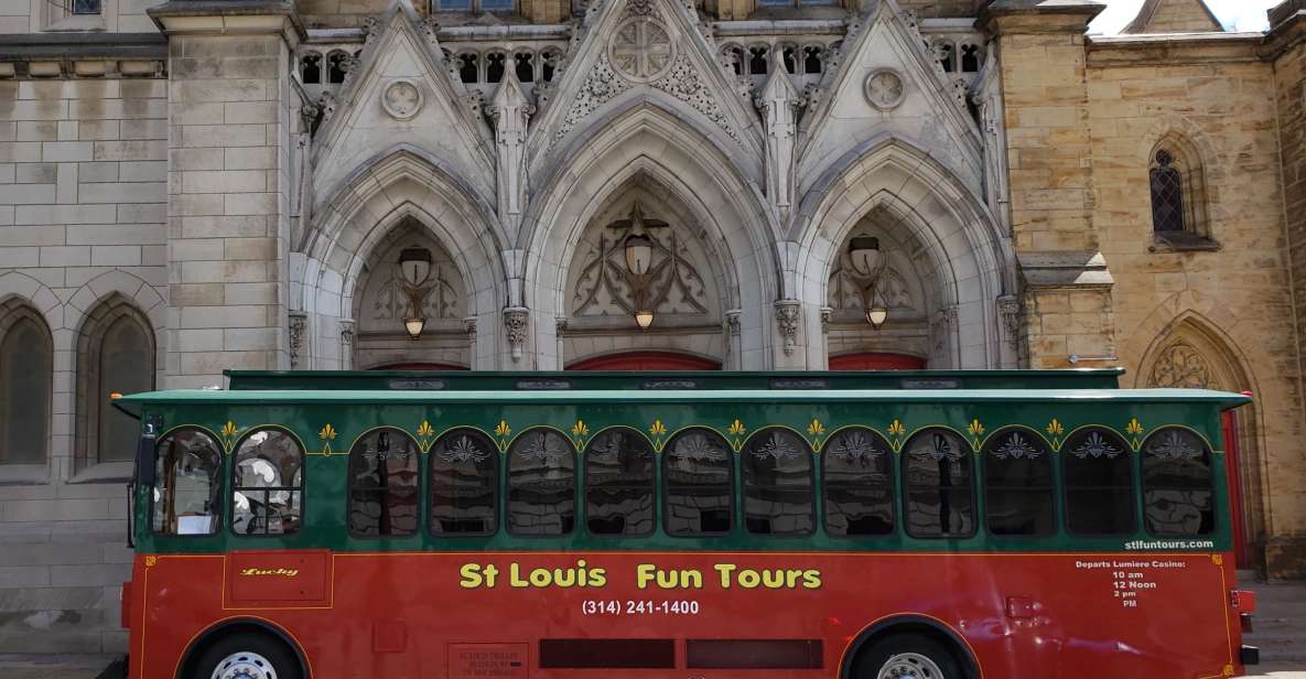 St Louis: 75-Minute City Trolley Tour - Tour Overview