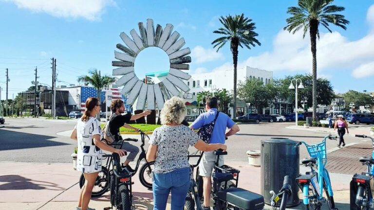 St. Petersburg, Fl: Sightseeing & Murals Electric Bike Tour Tour Overview