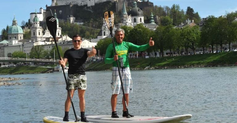 Stand Up Paddle Board Tour Wallersee Salzburg Tour Overview