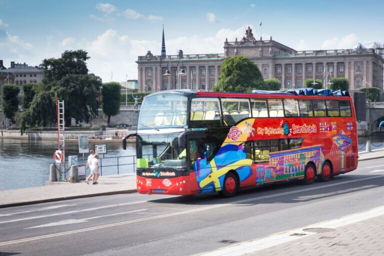 Stockholm: City Sightseeing Hop On Hop Off Bus Tour Tour Overview