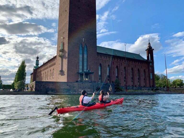 Stockholm: Daytime Kayak Tour In Stockholm City Tour Details