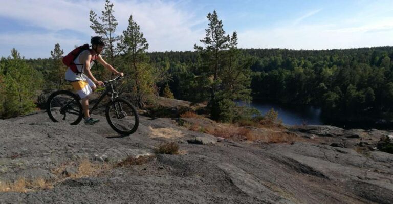 Stockholm: Forest Mountain Biking Adventure For Beginners Tour Highlights