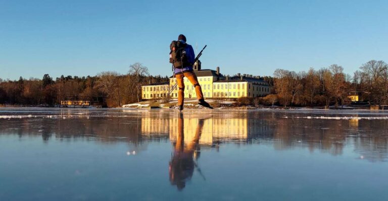 Stockholm: Nordic Ice Skating For Beginners On A Frozen Lake Experience Overview