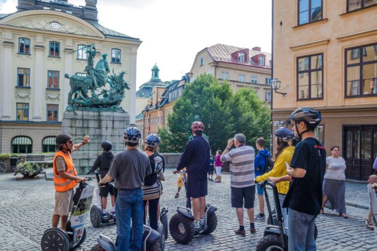 Stockholm: Sightseeing Tour By Segway Tour Overview