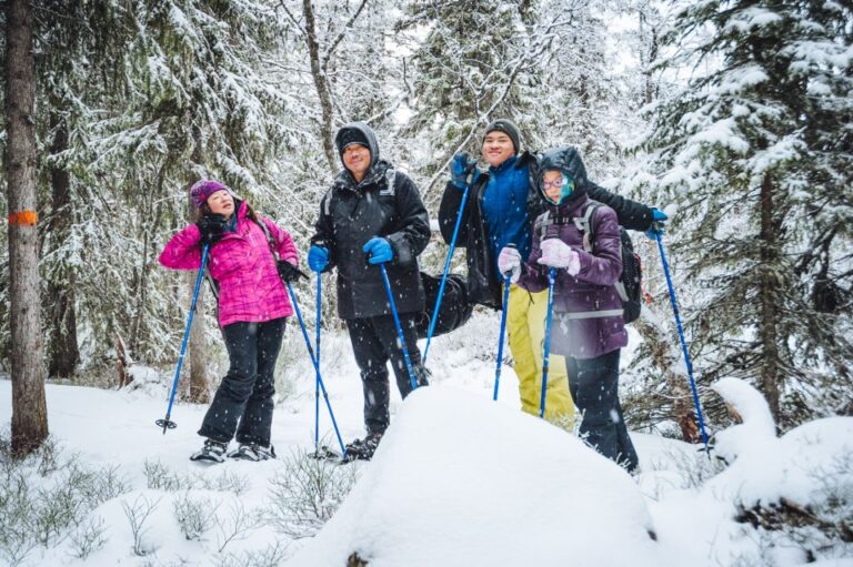 Stockholm: Winter Snowshoe Full Day Hike Snowshoe Hiking Adventure