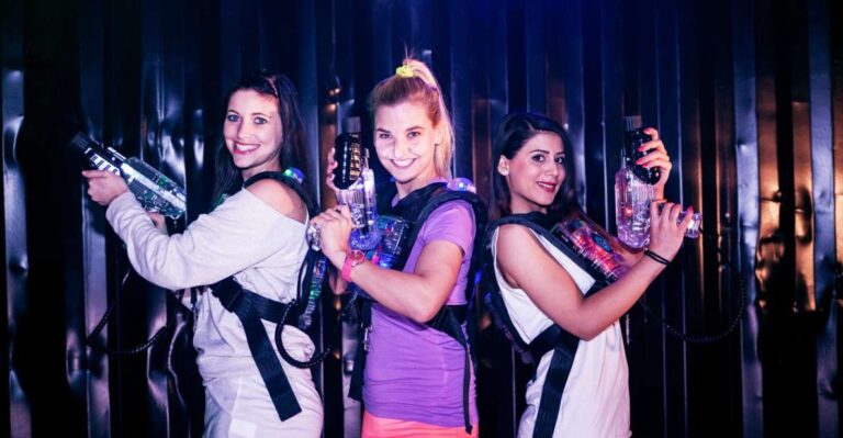 Stuttgart: Indoor Laser Tag Experience Activity Overview