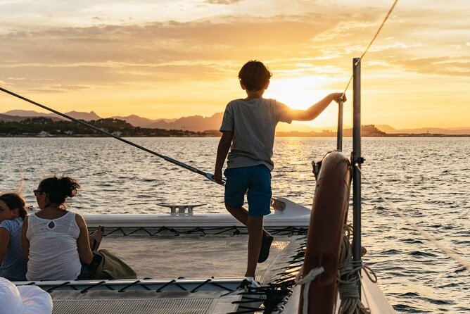 Sunset In Denia From The Catamaran Mundo Marino Overview Of The Experience