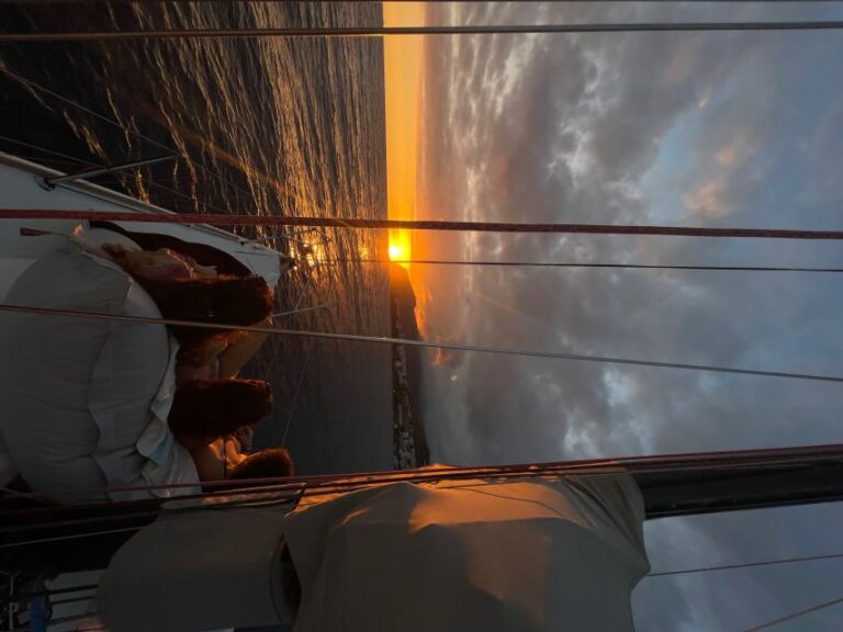 Sunset On A Sailing Boat Activity Details