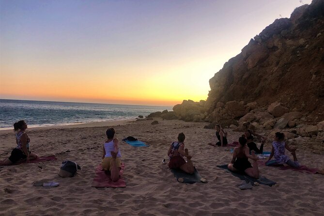 Sunset Yoga At Lagoss Beautiful Beach By El Sol Lifestyle Meeting Point And Time