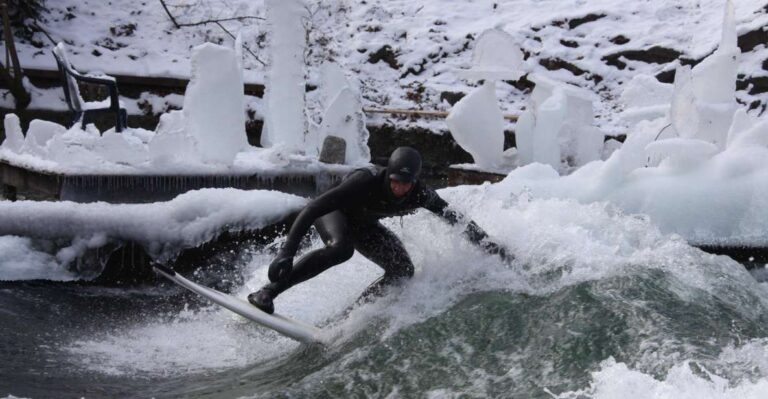 Surfing On Munich All Year Even Winter: Englischer Garten Activity Overview