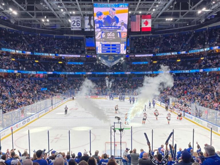 Tampa: Tampa Bay Lightning Ice Hockey Game Ticket Event Details