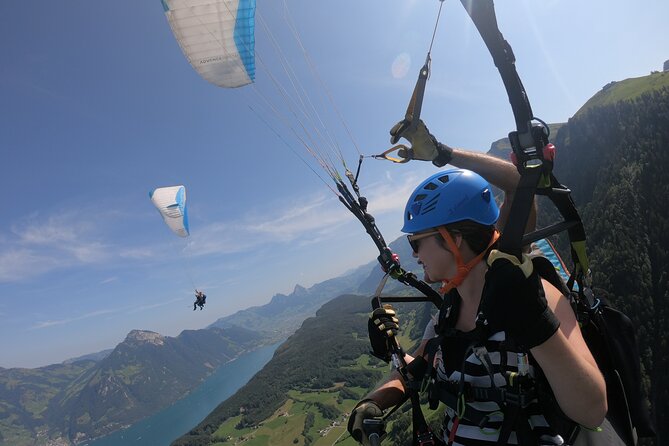 Tandem Paragliding Flight In The Lucerne Region Included In The Experience