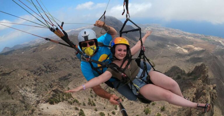 Tenerife: Paragliding With National Champion Paraglider Paragliding Experience Overview