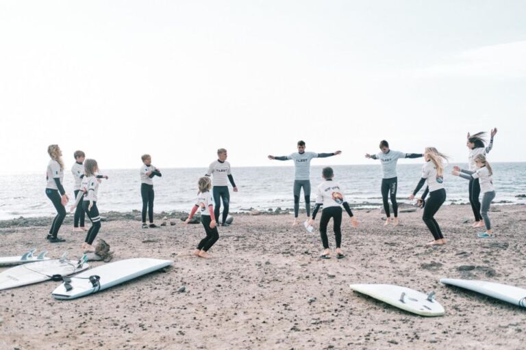 Tenerife: Surf Training With Video Correction Overview Of Surf Training