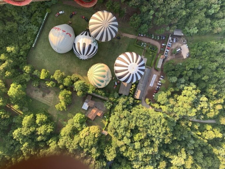 The Garrotxa Volcanoes Half Day Hot Air Balloon Flight Overview Of The Hot Air Balloon Tour