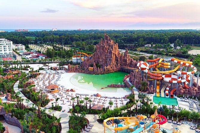 The Land Of Legends Theme Park From Belek Park Overview