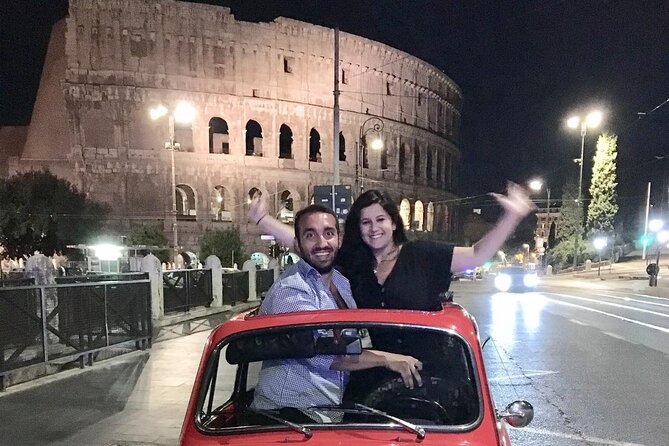 The Original Fiat 500 Night Tour Of Rome Tour Details