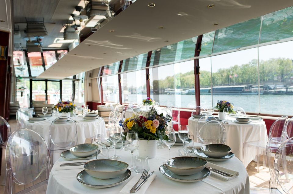 Theo Boat/Paris: Lunch Cruise on the Seine With Rooftop - Cruise Details and Duration