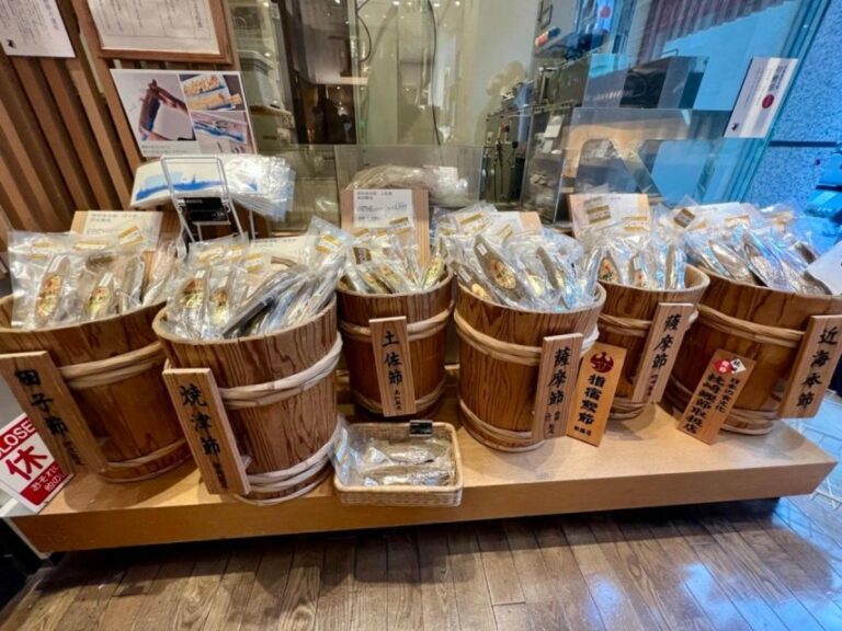 Tokyo : Dashi Drinking And Shopping Tour At Nihonbashi Tour Overview