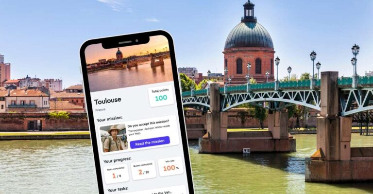 Toulouse: City Exploration Game And Tour On Your Phone Interactive City Discovery