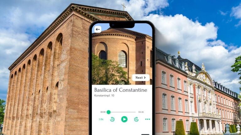 Trier: English Self Guided Audio Tour On Your Phone Explore Triers Historical Landmarks