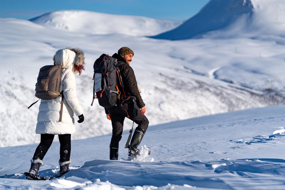 Tromsø: Daytime Fjellheisen Snowshoe Hike and Cable Car Ride - Snowshoeing on Fjellheisen Mountain