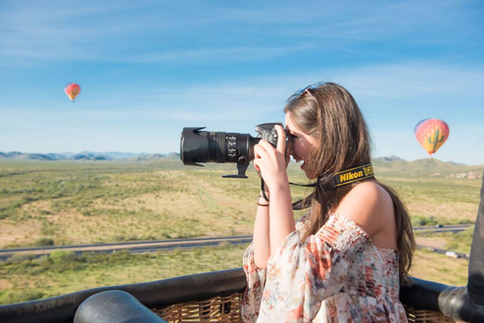 Tucson: Hot Air Balloon Ride With Champagne and Breakfast - Overview of Hot Air Balloon Ride