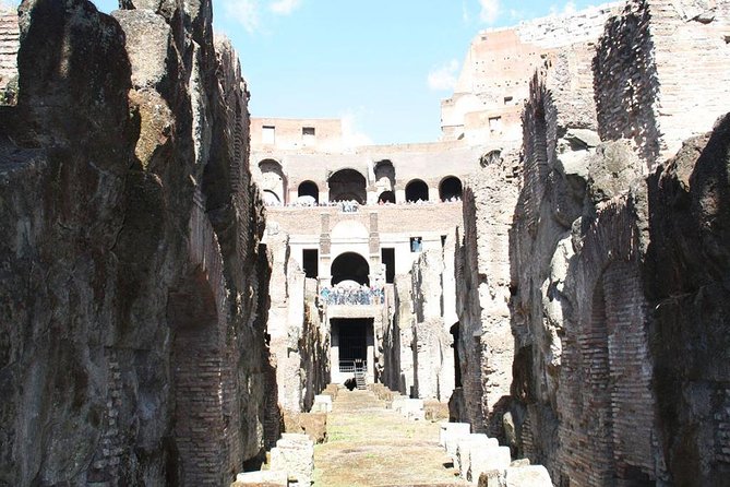 Undergrounds Areas Colosseum and Roman Forum Small Group Tour - Colosseum Access