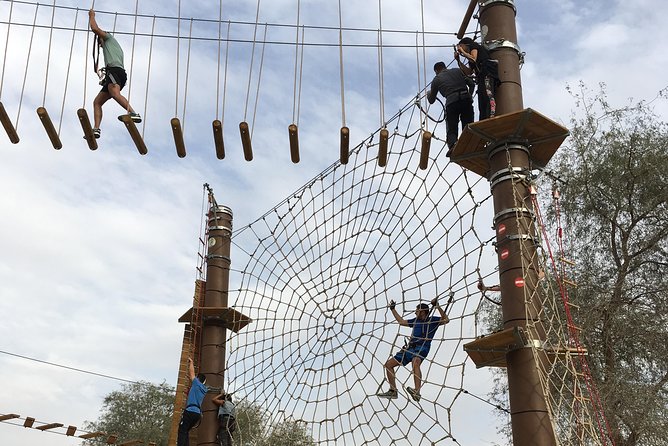 Up To 3 Hour Admission On Our Ziplines And Ropes Courses. Location And Meeting Point