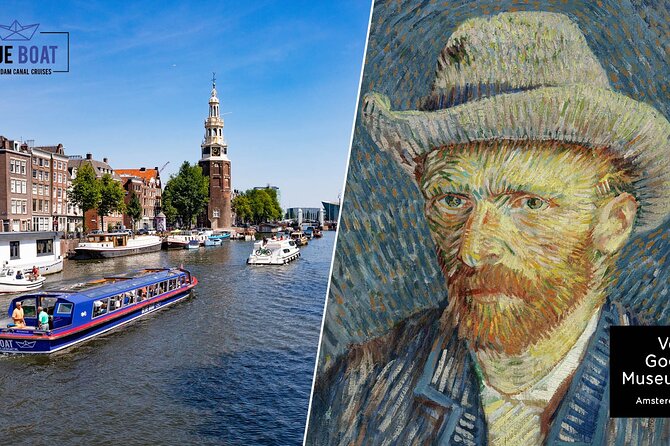 Van Gogh Museum Amsterdam + 75 Min Blue Boat Canal Cruise Inclusions And Activities